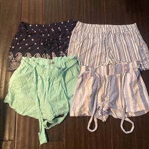 BUNDLE cotton & linen shorts deal